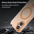 iPhone 16 UltraGuard Matte MagSafe Kotelo - Oranssi