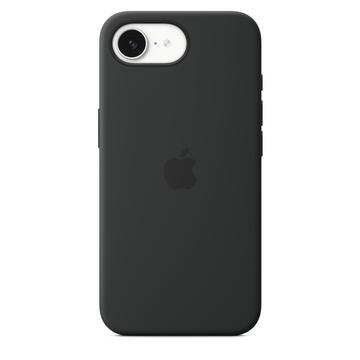 iPhone 16e Applen silikonikotelo MD3N4ZM/A - Musta