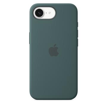 iPhone 16e Applen silikonikotelo MD3X4ZM/A - Järven vihreä