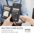 iPhone 16e Caseme C22 Kotelo RFID-korttilompakko - Musta