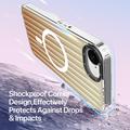 iPhone 16e Dux Ducis Zest Gradient Kotelo - MagSafe-yhteensopiva - kultainen