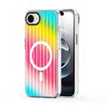 iPhone 16e Dux Ducis Zest Gradient Kotelo - MagSafe-yhteensopiva - Sateenkaari