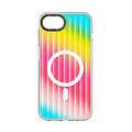 iPhone 16e Dux Ducis Zest Gradient Kotelo - MagSafe-yhteensopiva - Sateenkaari