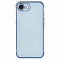 iPhone 16e galvanoitu iskunkestävä TPU-kotelo - sininen