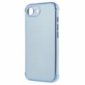 iPhone 16e galvanoitu iskunkestävä TPU-kotelo - sininen
