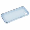 iPhone 16e galvanoitu iskunkestävä TPU-kotelo - sininen
