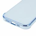 iPhone 16e galvanoitu iskunkestävä TPU-kotelo - sininen