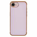 iPhone 16e galvanoitu iskunkestävä TPU-kotelo - violetti