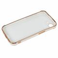iPhone 16e Galvanoitu iskunkestävä TPU-kotelo - Valkoinen
