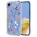 iPhone 16e Kukkakuvioinen TPU-kotelo