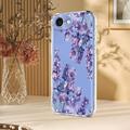 iPhone 16e Kukkakuvioinen TPU-kotelo - Wisteria