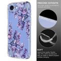 iPhone 16e Kukkakuvioinen TPU-kotelo - Wisteria