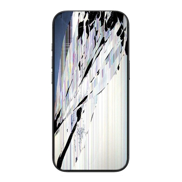 iPhone 16e LCD-näytön ja Kosketusnäytön Korjaus - Musta - Alkuperäinen laatu