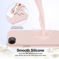 iPhone 16e Nestemäinen Silikoni Suojakuori - MagSafe-yhteensopiva - Pinkki