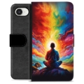 iPhone 16e Premium Lompakkokotelo - Meditaatio