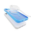 iPhone 16e Puro Gradient Hybridikotelo - MagSafe-yhteensopiva - Sininen