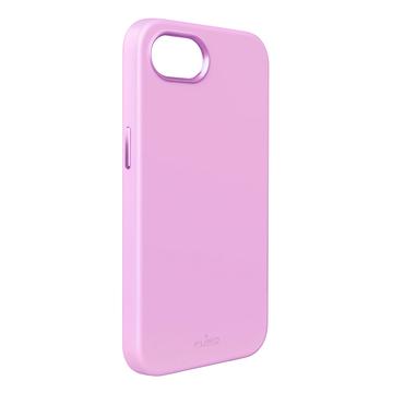 iPhone 16e Puro Icon Mag Pro Silikonikotelo - Pinkki