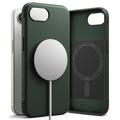 iPhone 16e/17e Ringke Liquid Silicone MagSafe Kotelo - Tummanvihreä