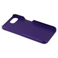 iPhone 16e Kumipäällysteinen Muovikuori - Violetti