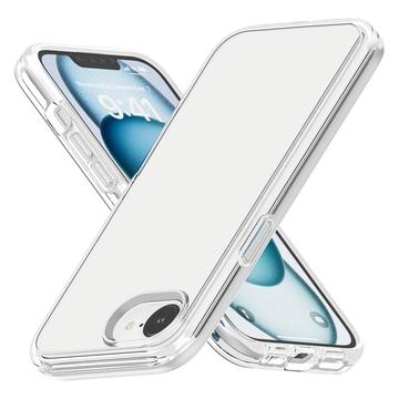 iPhone 16e Naarmunkestävä Hybridikotelo - Läpinäkyvä
