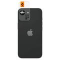 iPhone 16e Spigen Glas.tR Ez Fit Optik Pro Kameralinssin Panssarilasi - 9H - Musta
