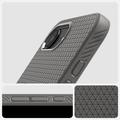 iPhone 16e Spigen Liquid Air TPU Suojakuori - Marmoriharmaa
