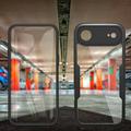 iPhone 17 Air 360 Suojaussarja Kotelo - Musta / Selkeä
