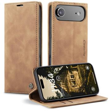 iPhone 17 Air Caseme 013 Sarja Lompakkokotelo - Ruskea