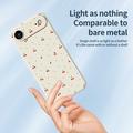 iPhone 17 Air Kirsikkakuvio TPU-kotelo - Musta