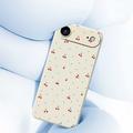 iPhone 17 Air Kirsikkakuvio TPU-kotelo - Beige