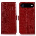 iPhone 17 Air Crocodile Lompakkomallinen Nahkakotelo kanssa RFID