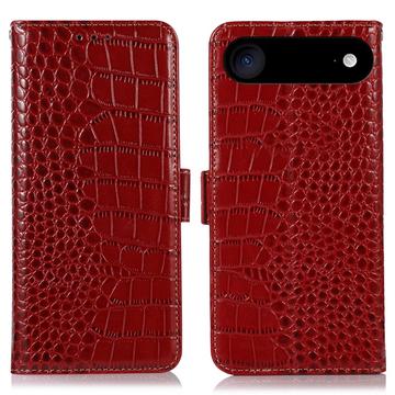 iPhone 17 Air Crocodile Lompakkomallinen Nahkakotelo kanssa RFID