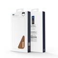 iPhone 17 Air Dux Ducis Hivo Lompakkomallinen Nahkakotelo - Ruskea