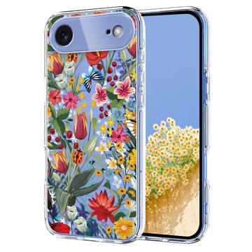 iPhone 17 Air Kukkakuvioinen TPU-kotelo - Liljat