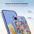 iPhone 17 Air Kukkakuvioinen TPU-kotelo - Liljat