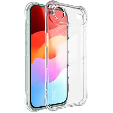 iPhone 17 Air Imak Drop-Proof TPU Suojakuori - Läpinäkyvä