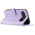 iPhone 17 Air Luxury tikattu lompakkokotelo