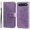 iPhone 17 Air Mandala Series Lompakkokotelo - Violetti