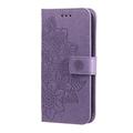 iPhone 17 Air Mandala Series Lompakkokotelo - Violetti