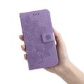 iPhone 17 Air Mandala Series Lompakkokotelo - Violetti