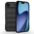 iPhone Air Rugged TPU Suojakuori - Musta