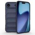 iPhone Air Rugged TPU Suojakuori - Tummansininen