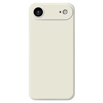 iPhone 17 Air Iskunkestävä silikonikotelo - Beige