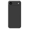 iPhone Air Iskunkestävä silikonikotelo - musta