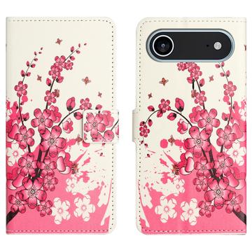 iPhone 17 Air Style Series Lompakkokotelo - Kirsikkapuun kukat