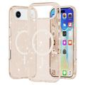 iPhone 17 Air Stylish Glitter Series Hybridikotelo - MagSafe-yhteensopiva - Kulta