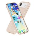 iPhone 17 Air Stylish Glitter Series Hybridikotelo - MagSafe-yhteensopiva - Kulta