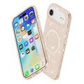 iPhone 17 Air Stylish Glitter Series Hybridikotelo - MagSafe-yhteensopiva - Kulta