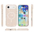 iPhone 17 Air Stylish Glitter Series Hybridikotelo - MagSafe-yhteensopiva - Kulta