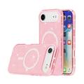 iPhone 17 Air Stylish Glitter Series Hybridikotelo - MagSafe-yhteensopiva - Pinkki